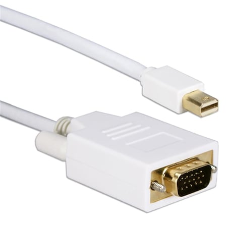 Qvs 15 ft. Mini DisplayPort to VGA Video Cable MDPVGA-15